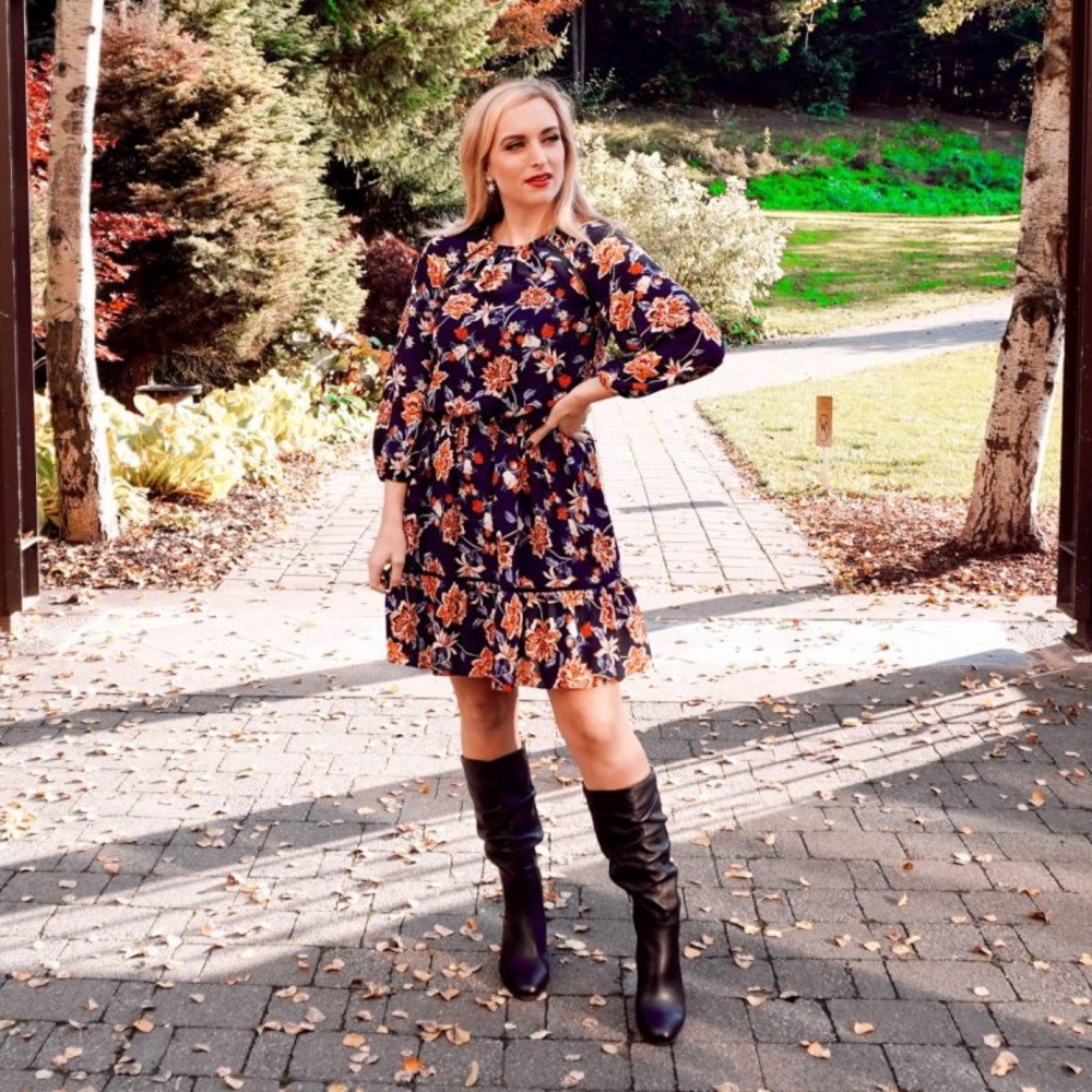 Eliza j floral dress